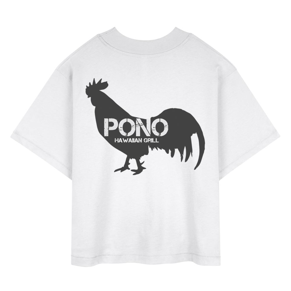 Rooster Ladies Tee - white