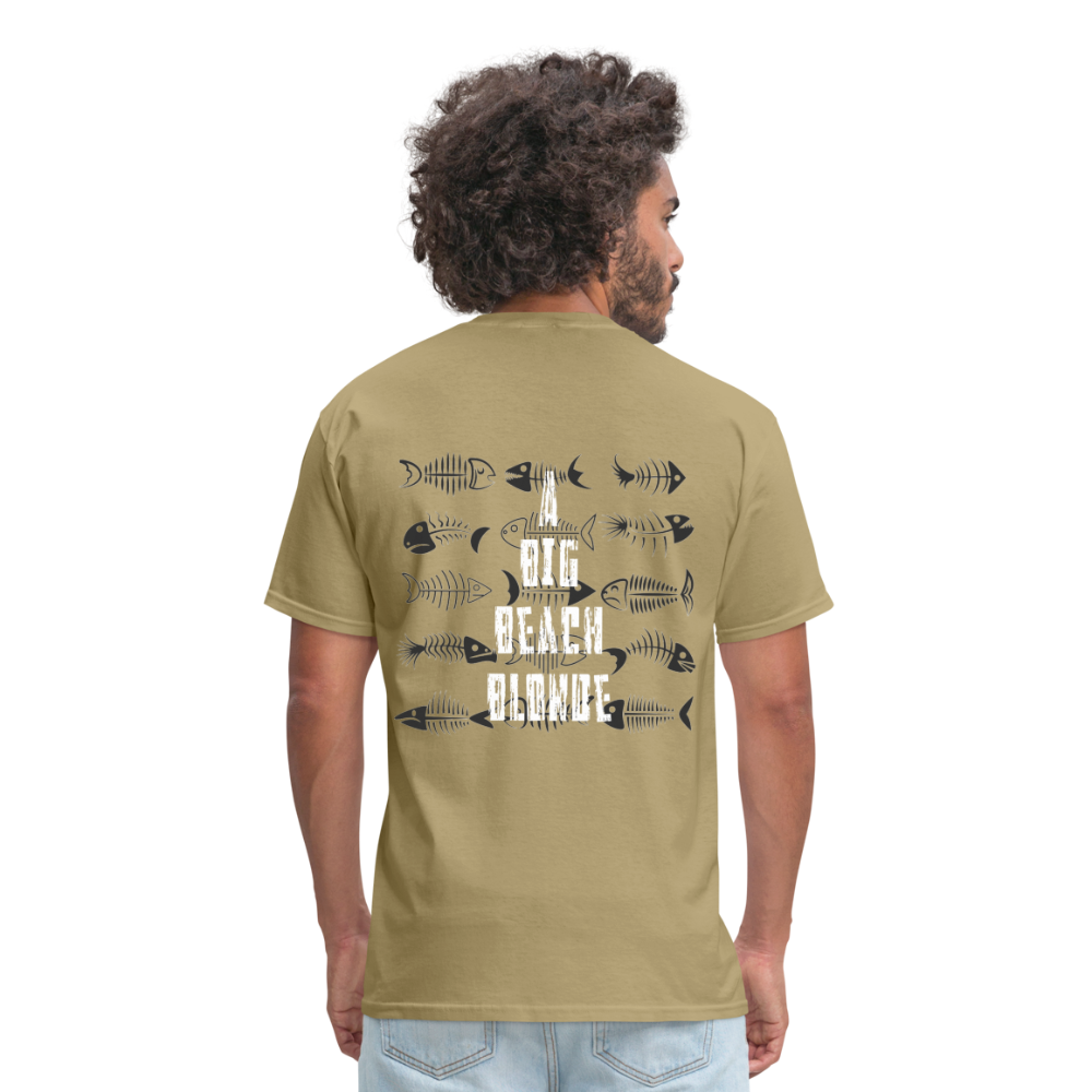 Big Beach Blonde  Classic T-Shirt - khaki