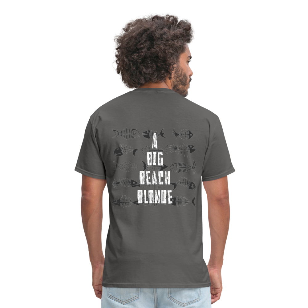 Big Beach Blonde  Classic T-Shirt - charcoal