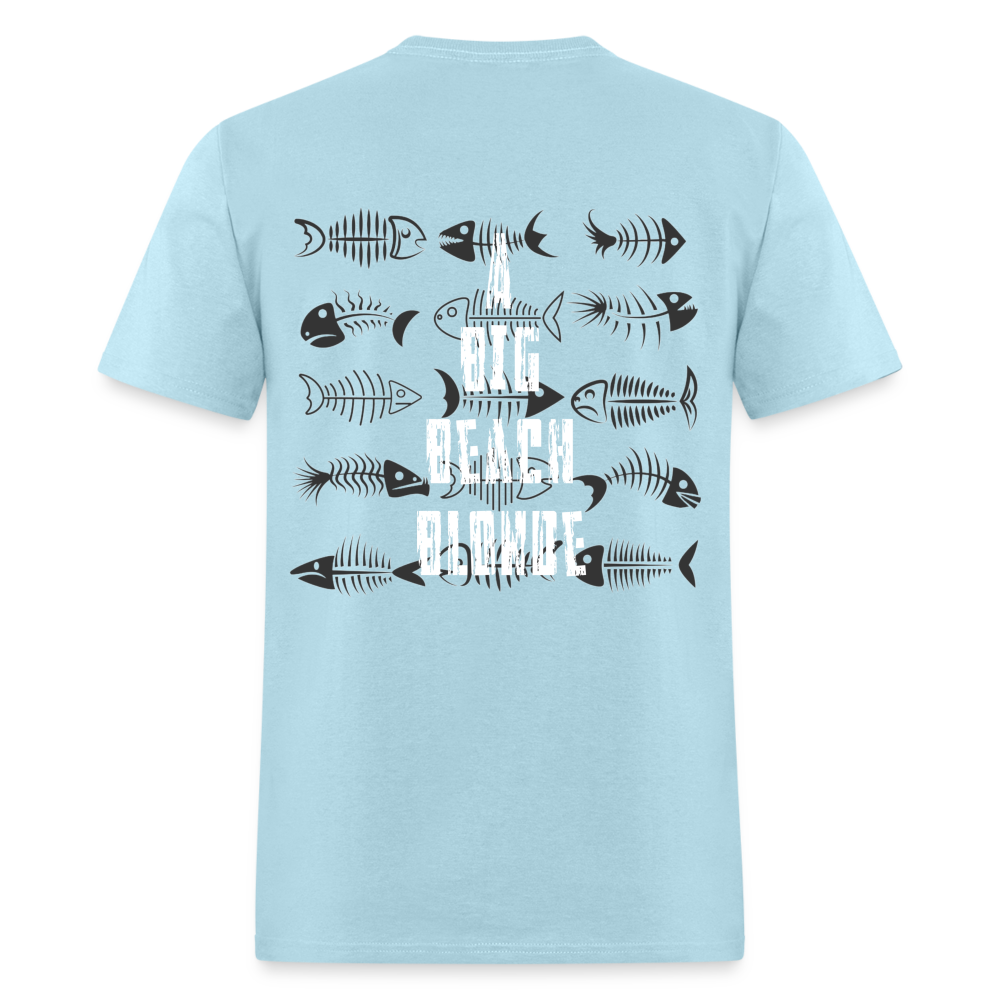 Big Beach Blonde  Classic T-Shirt - powder blue