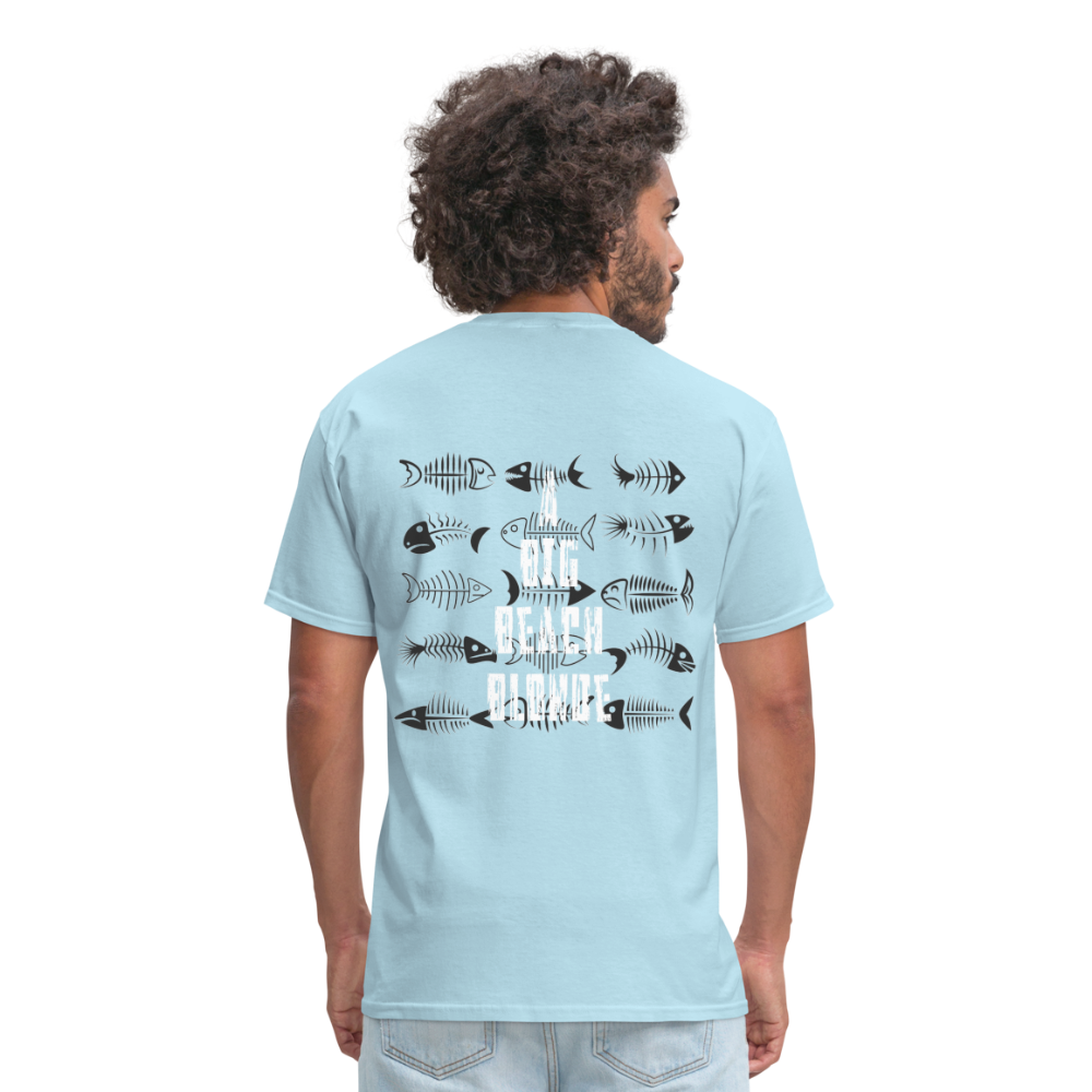 Big Beach Blonde  Classic T-Shirt - powder blue