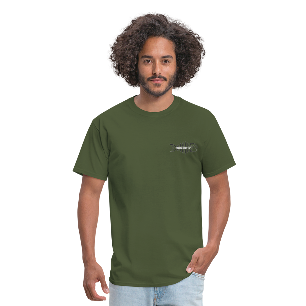 Big Beach Blonde  Classic T-Shirt - military green