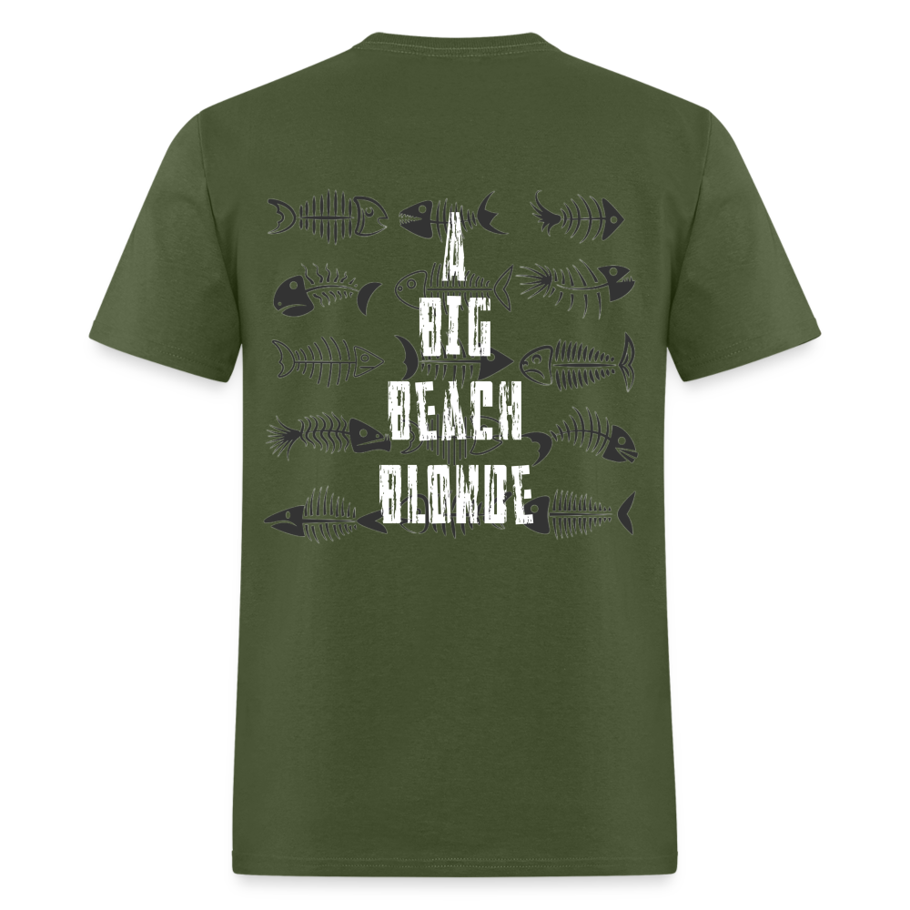 Big Beach Blonde  Classic T-Shirt - military green