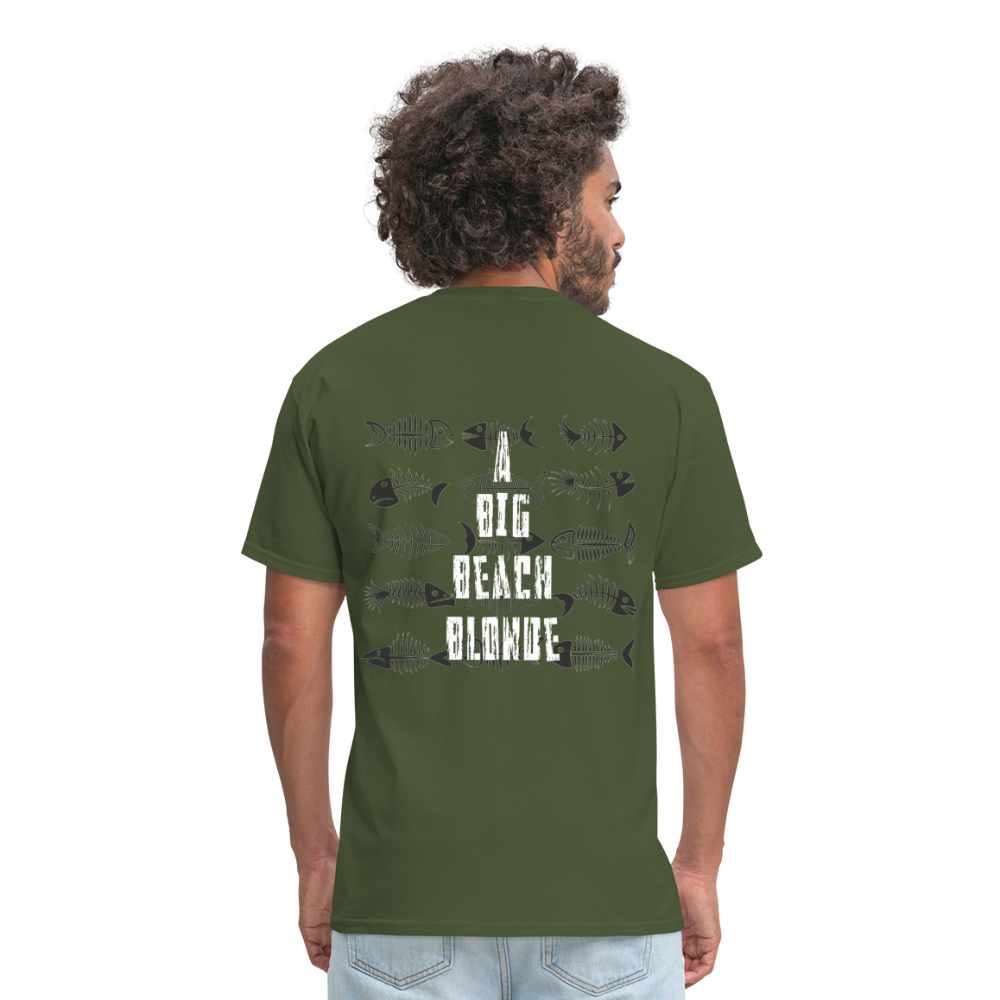 Big Beach Blonde  Classic T-Shirt - military green