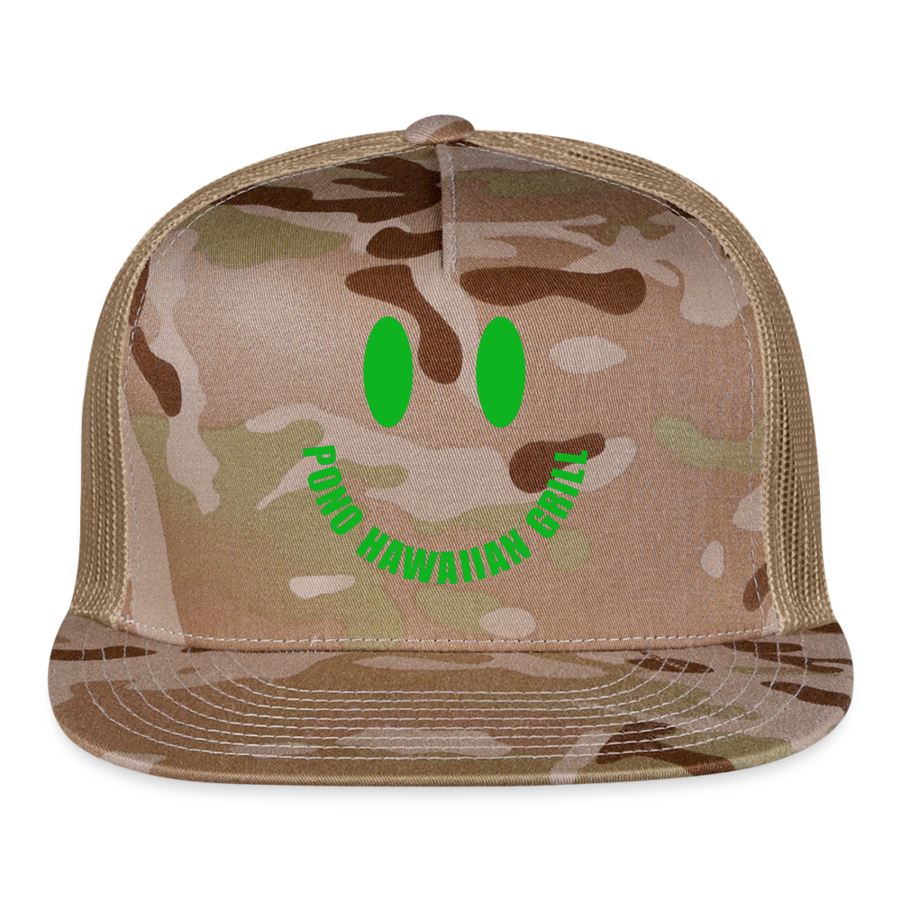 Happy Ono Trucker Cap - MultiCam\tan