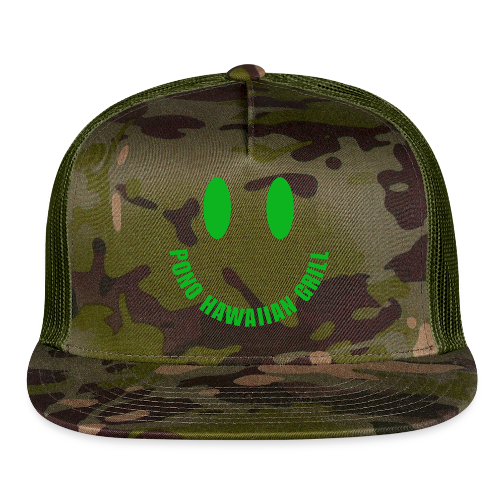 Happy Ono Trucker Cap - MultiCam\green