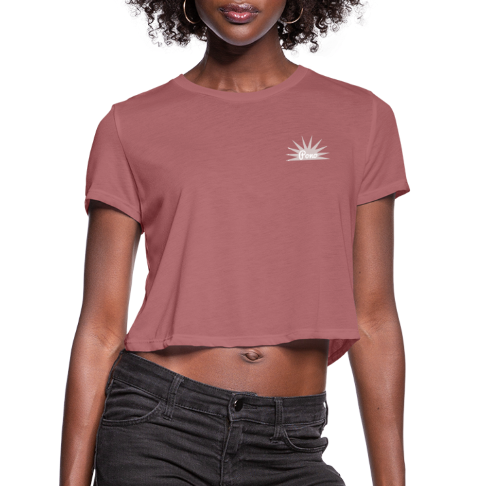 Rising Sun T-Shirt - mauve