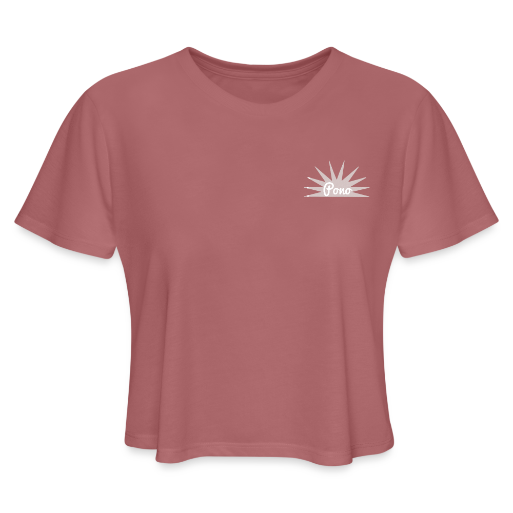 Rising Sun T-Shirt - mauve