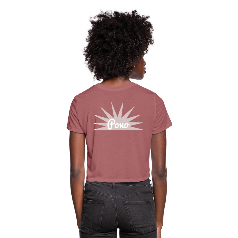 Rising Sun T-Shirt - mauve