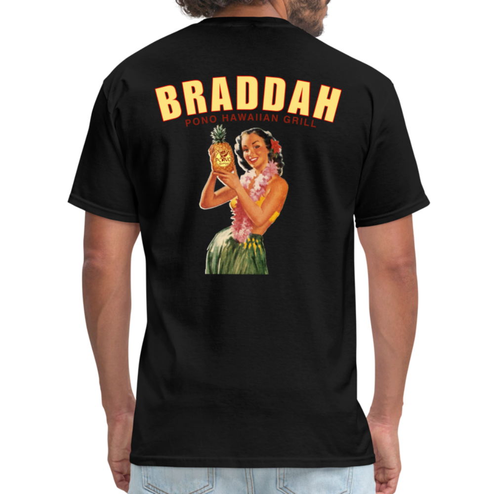 Braddah Tee - black