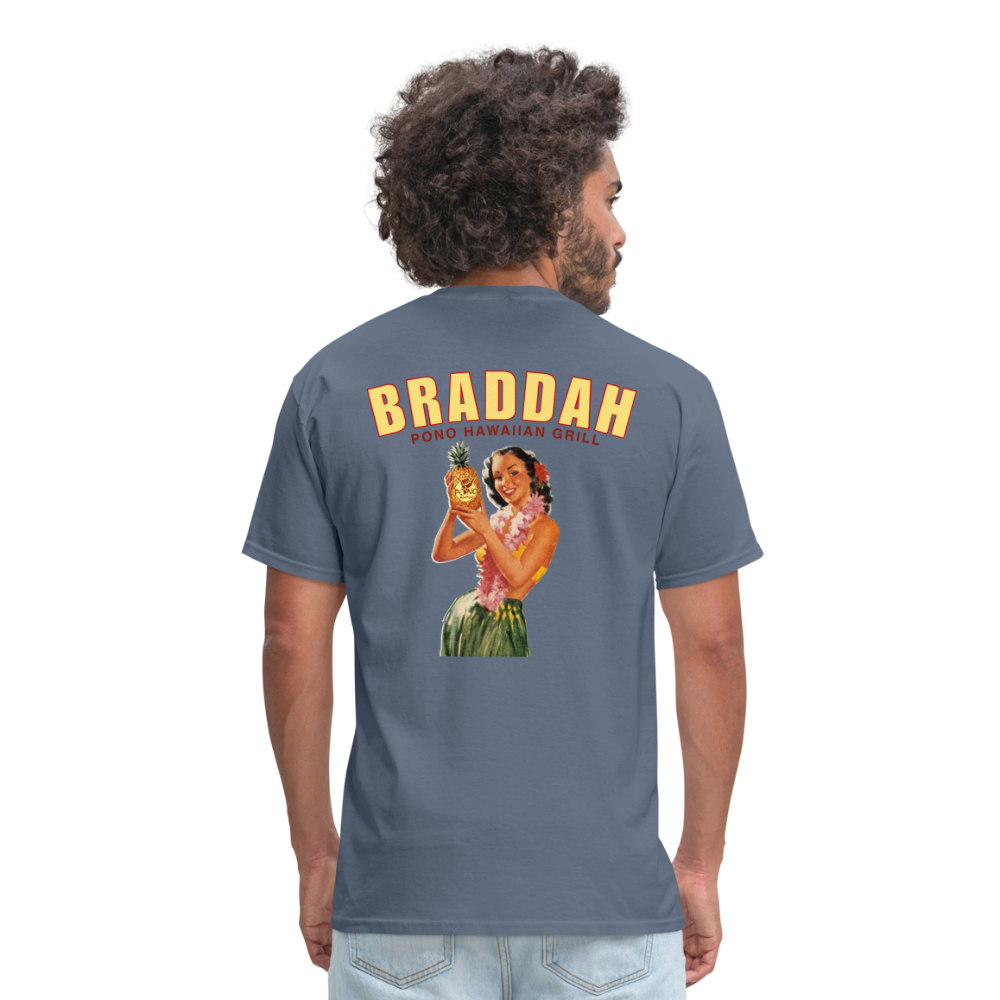 Braddah Tee - denim